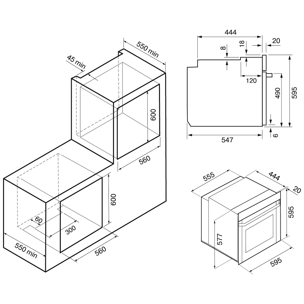 Krona NERO max 60 BL/BL