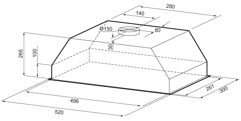 Krona SVEN 600 black SGC