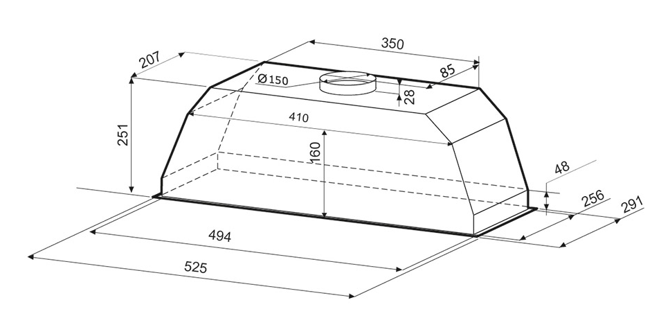Krona ADEL 600 WHITE PB