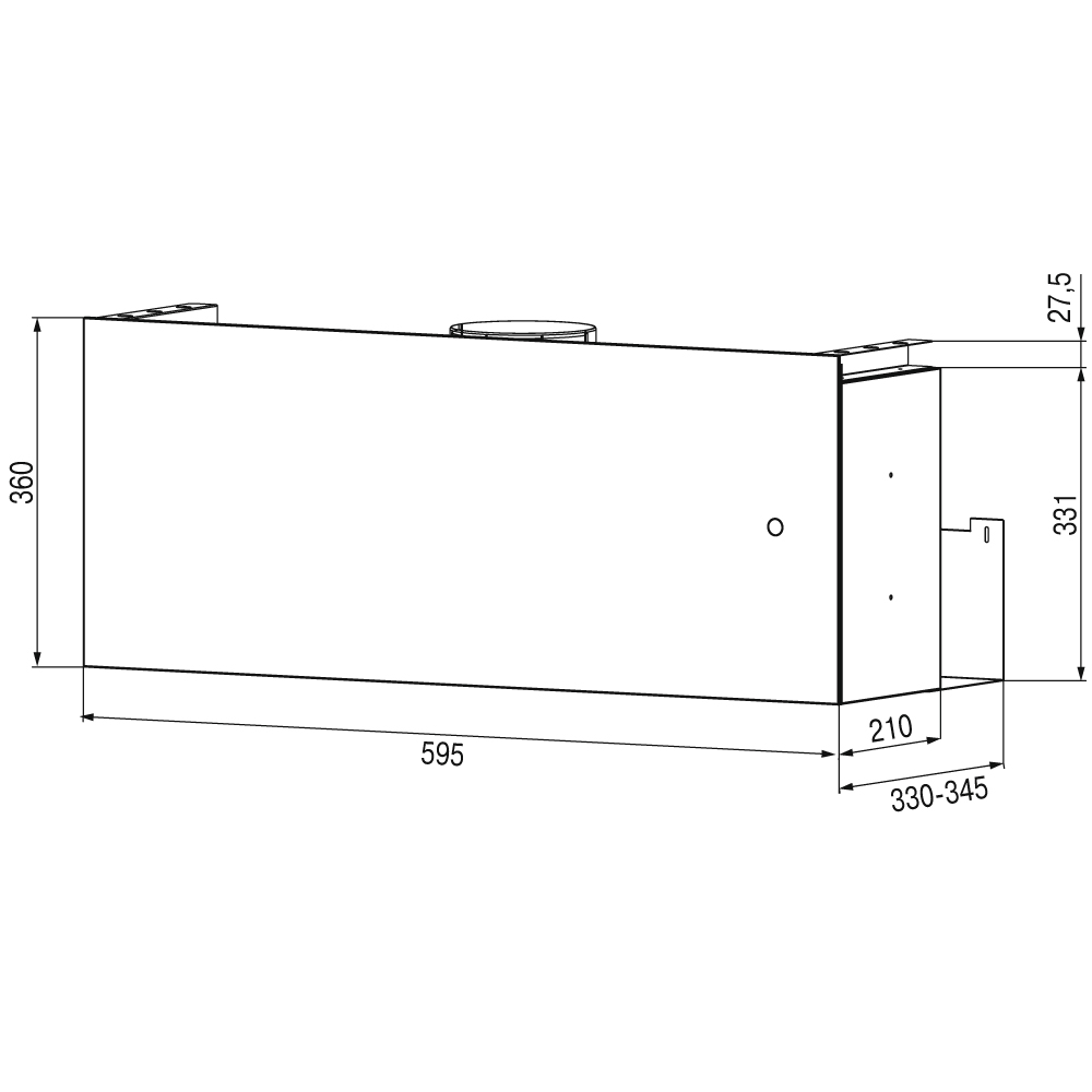 Krona SOPHIE 600 BLACK S
