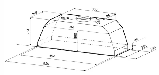 Krona ADEL 600 BLACK PB