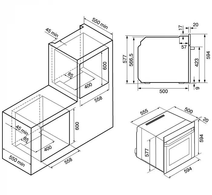Krona ADRIANO 60 BL G2