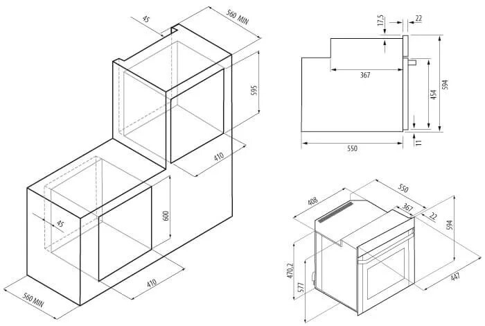 Krona RITUS 45 BL/BL G2