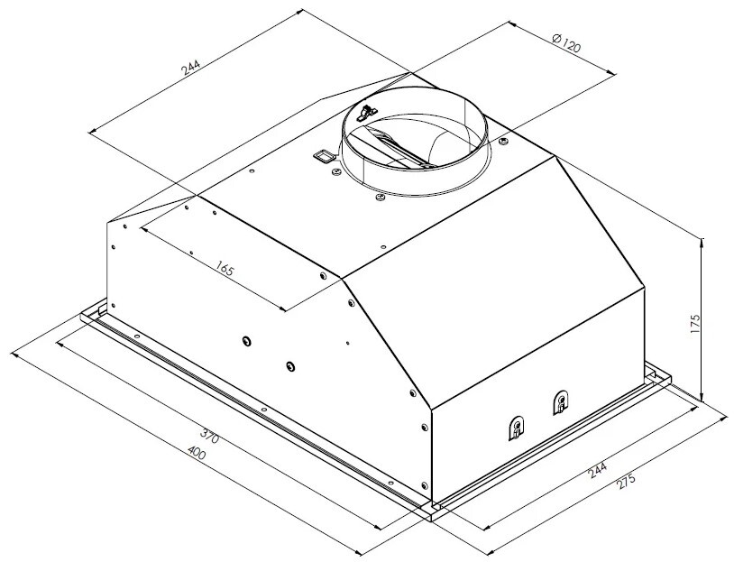 Krona KATE 400 BLACK PB