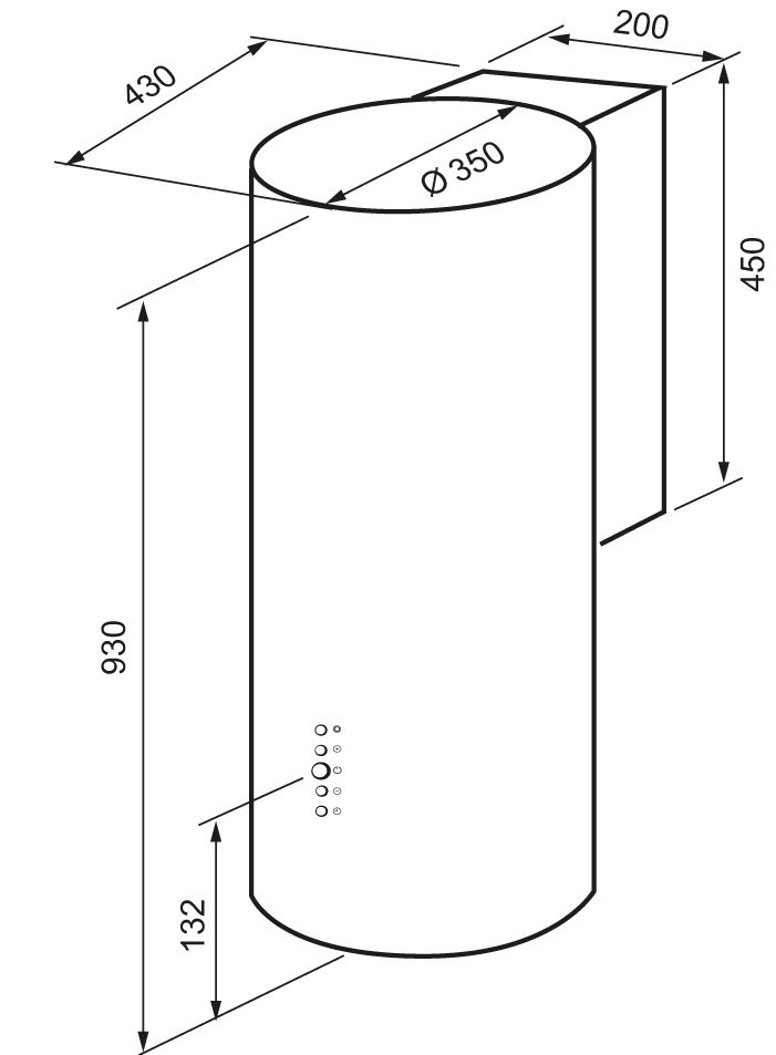 Krona TINA 350 WHITE 3P