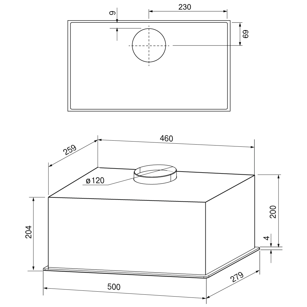 Krona ARVEN 500 BLACK PB V2
