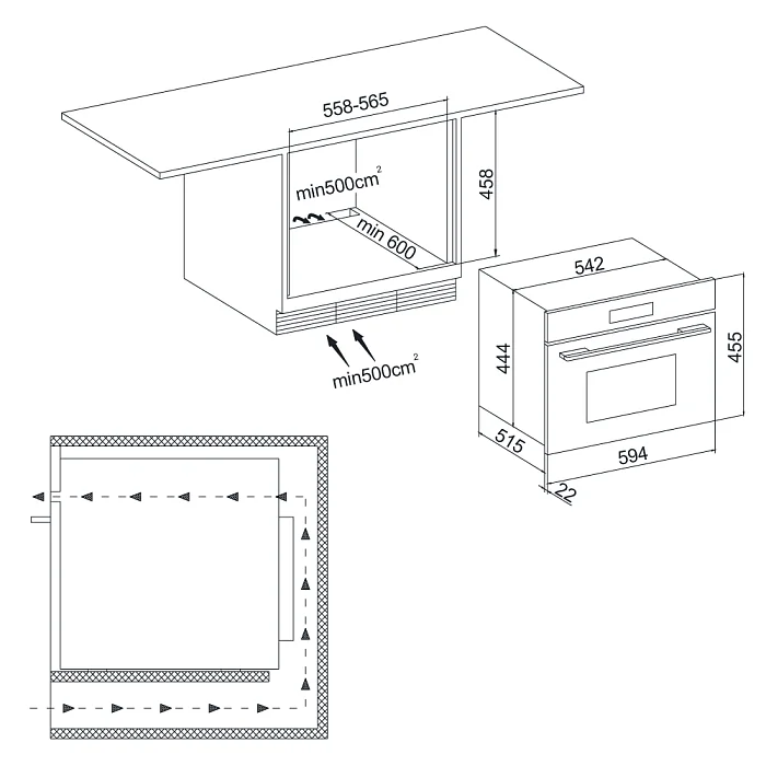 Krona ONYX 45H mw BL/BL