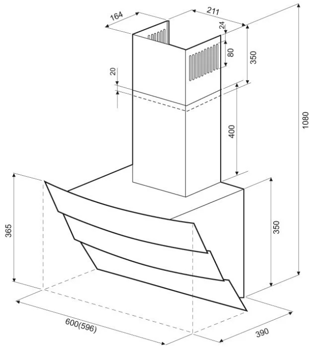 Krona Irida 600 black sensor