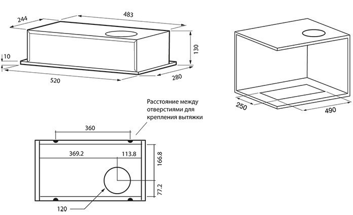 Krona SELINA 600 inox PB