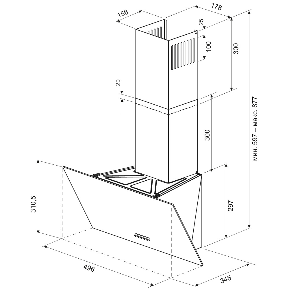 Krona HELGA 500 white PB