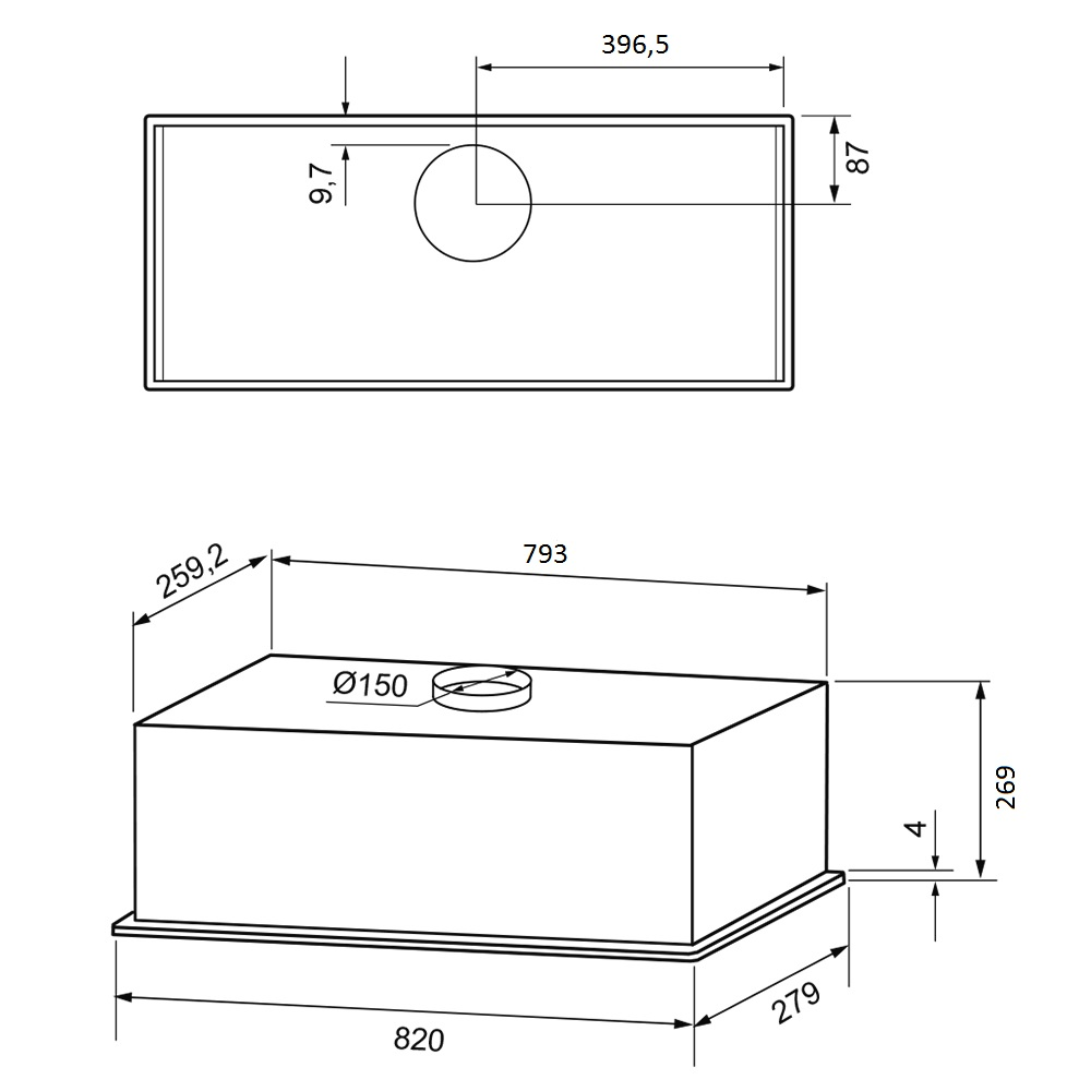 Krona ASPEN 900 BLACK SGC