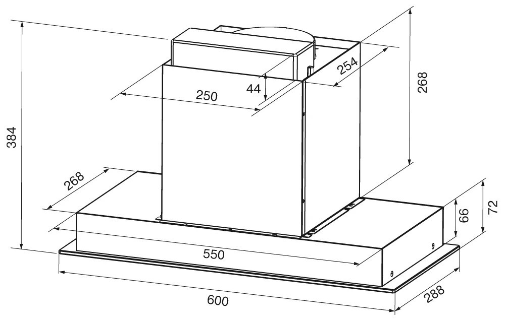 Krona SELINA F MAX 600 black SGC