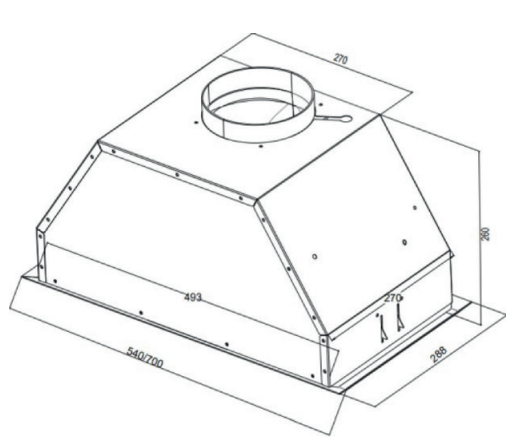 Kuppersberg INTRO 70 X