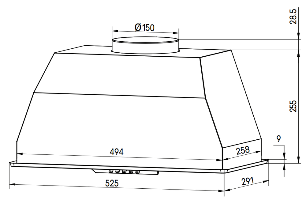 Kuppersberg INLINEA 60 B