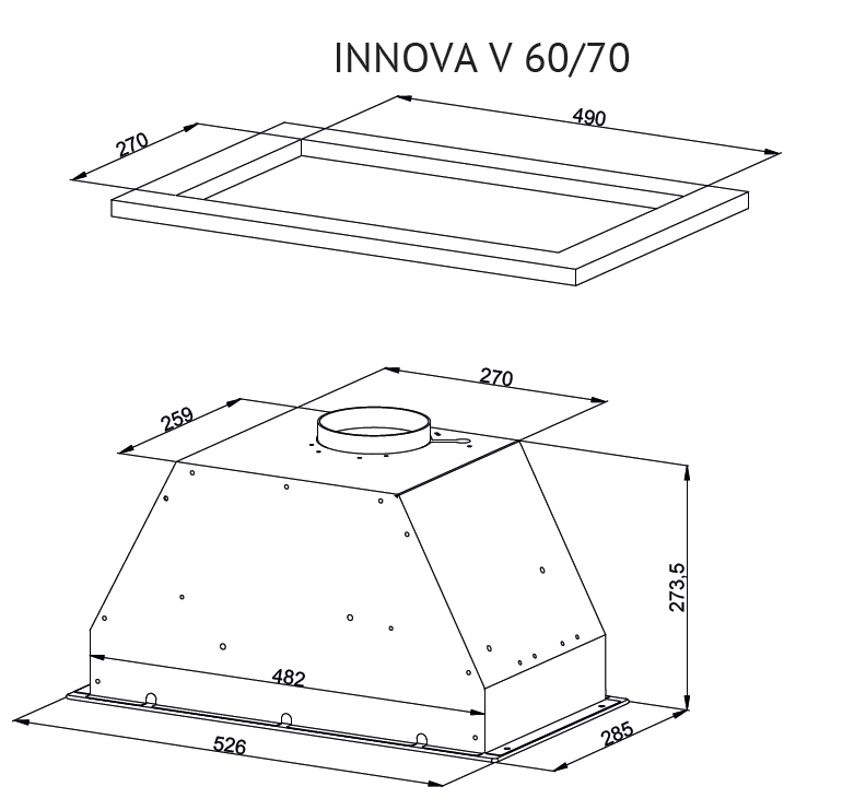 Kuppersberg INNOVA V 60 Black