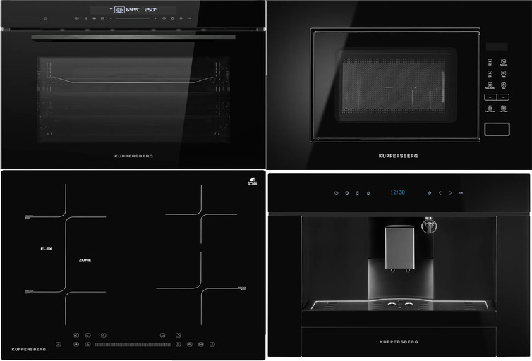 KUPPERSBERG ICS 612 + HT 613 BLACK + HMW 620 B + KCM 182 BLACK