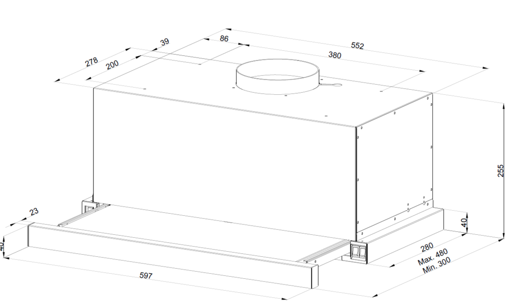 Kuppersberg SLIMTURBO 60 W