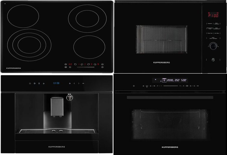 KUPPERSBERG ECS 632 F + KMW 694 + HMW 650 BL + KCM 182 BLACK