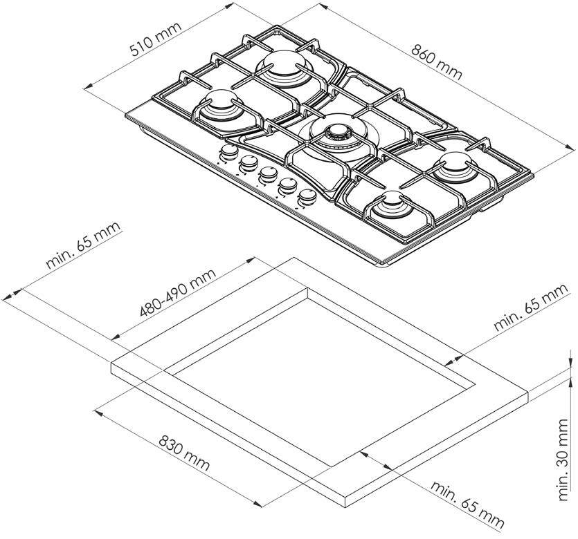 Kuppersberg FS 910 C Bronze