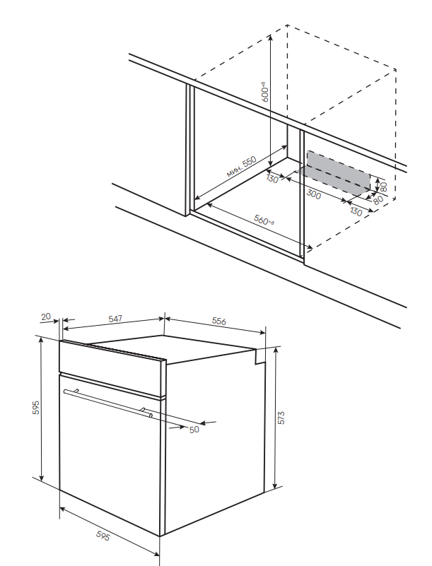 Kuppersberg HO 606 P Black line