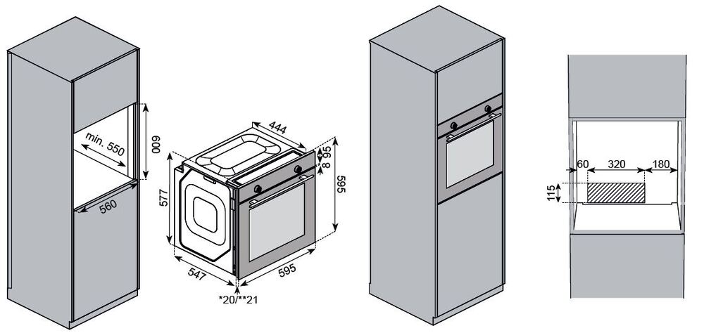 Kuppersberg HO 608 B