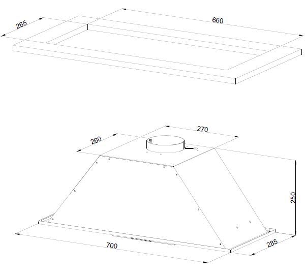 Kuppersberg INLINEA 70 LX