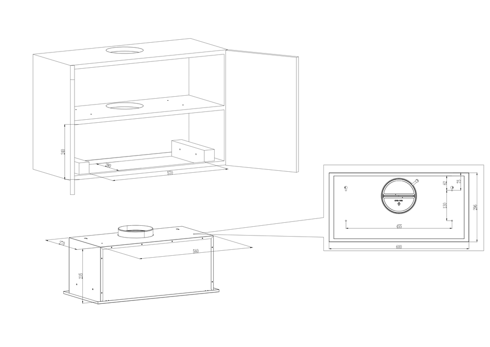 Kuppersberg INPUSH 60 W
