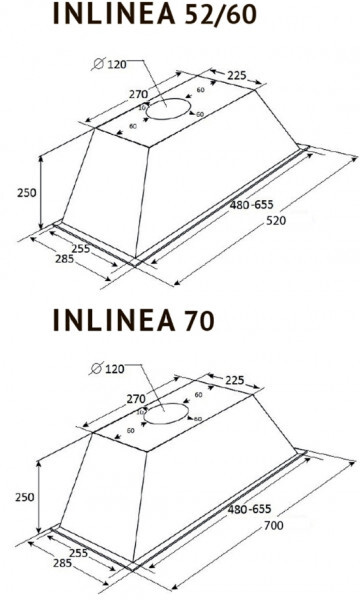 Kuppersberg INLINEA 70 WX