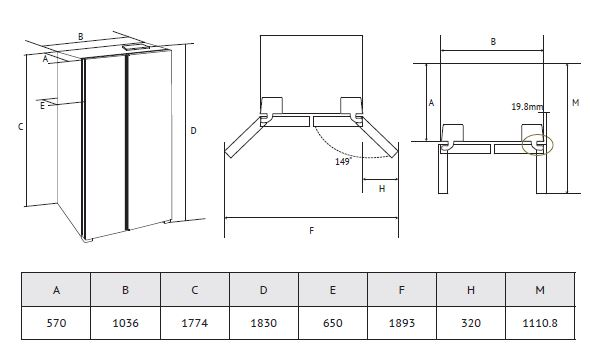 Kuppersberg RFSN 1810 X