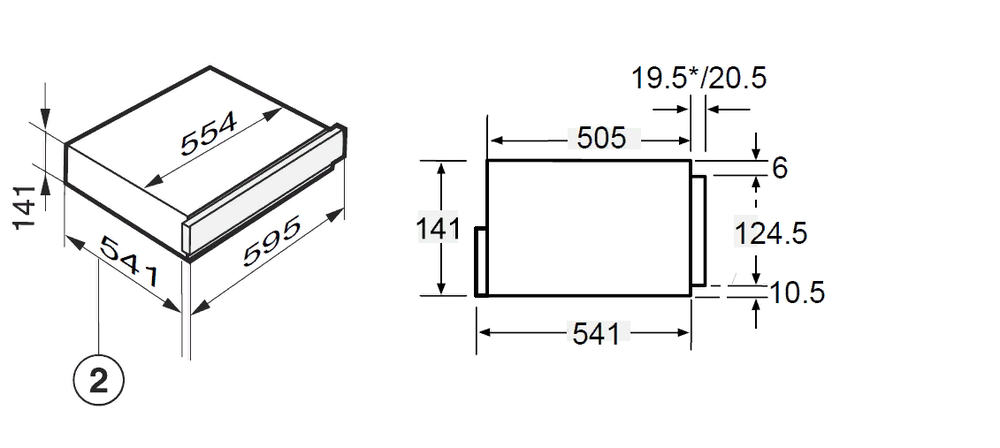 Kuppersberg KWD 600 Black
