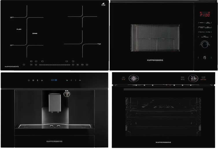 KUPPERSBERG ICS 612 + HT 612 BLACK + HMW 650 BL + KCM 182 BLACK