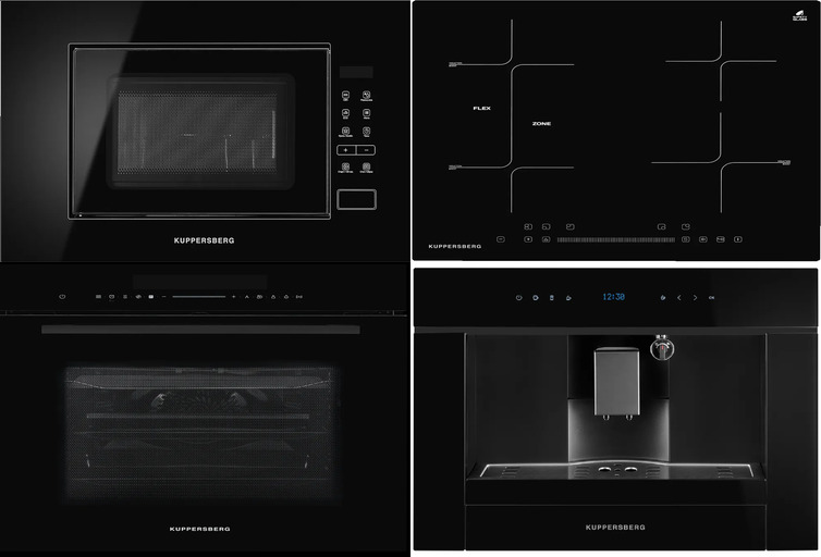 KUPPERSBERG ICS 612 + HK 616 BLACK + HMW 620 B + KCM 182 BLACK