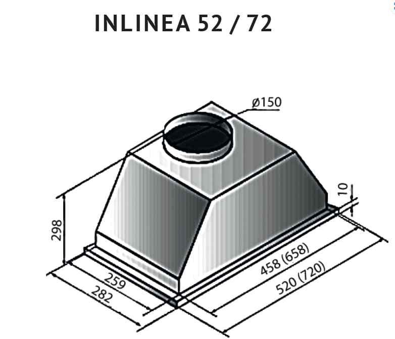 Kuppersberg INLINEA 52 Inox