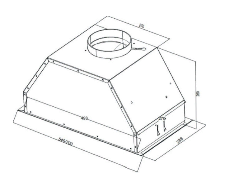 Kuppersberg INTRO 60 WHITE