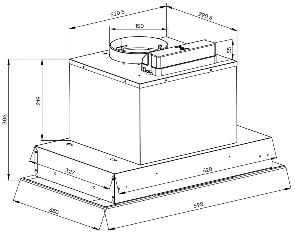 Kuppersberg INFLAT 60 B