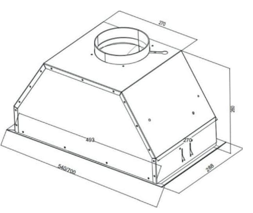 Kuppersberg INTRO 60 WHITE