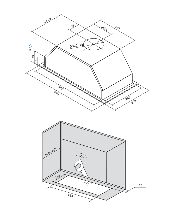 Kuppersberg INTOUCH 60 BG