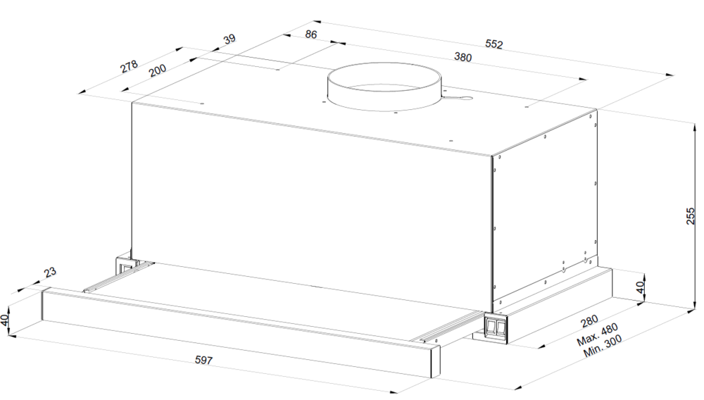 Kuppersberg SLIMTURBO 60 GW
