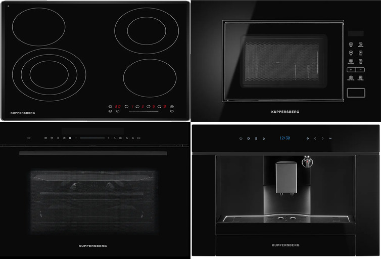 KUPPERSBERG ECS 632 F + HK 616 BLACK + HMW 620 B + KCM 182 BLACK