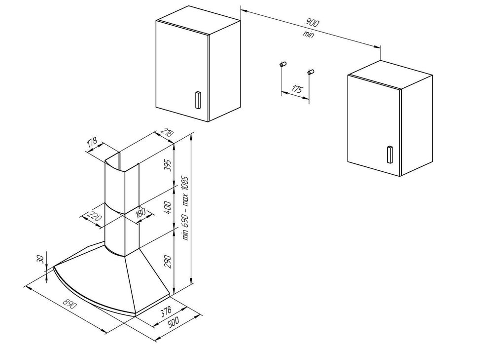 Kuppersberg BONA 90 B Bronze