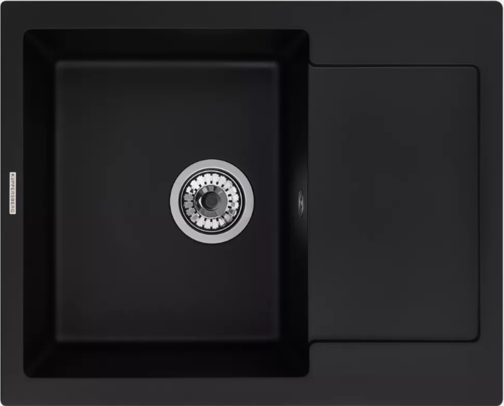 Kuppersberg MODENA 1B1D BLACK METAL