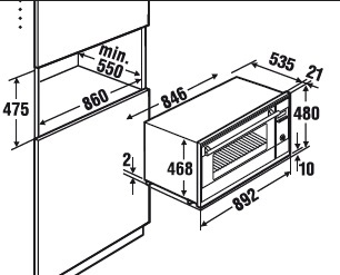 Kuppersbusch B 9330.0 S1 Stainless Steel
