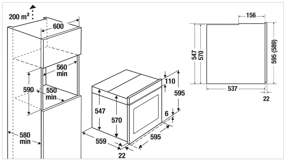 Kuppersbusch BP 6332.0 KSM6 MattBlack