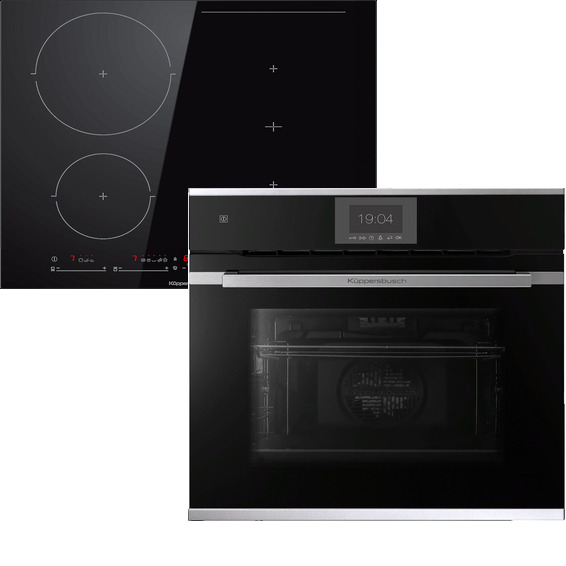 Kuppersbusch KI 6550.0 SR + B 6550.0 S1 STAINLESS STEEL