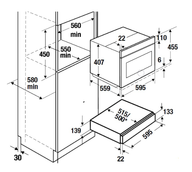 Kuppersbusch CSW 6800.0 S2 Black Chrome