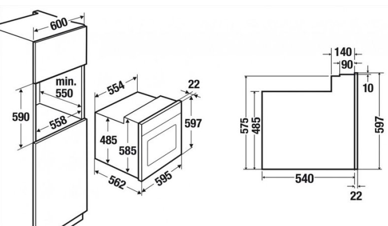 Kuppersbusch B 6130.0 S1 Stainless Steel