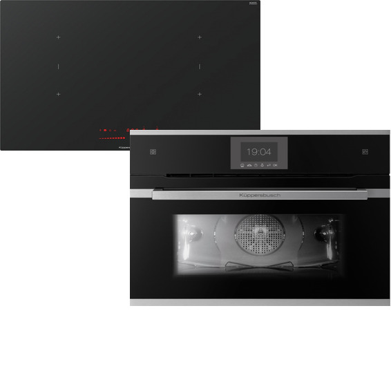 Kuppersbusch KI 8560.0 SR + CBD 6550.0 S1 Stainless Steel