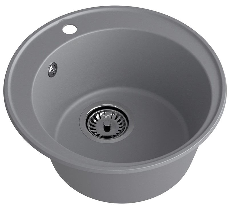 LEX Lugano 480 Deep Grey, мойка, гранит