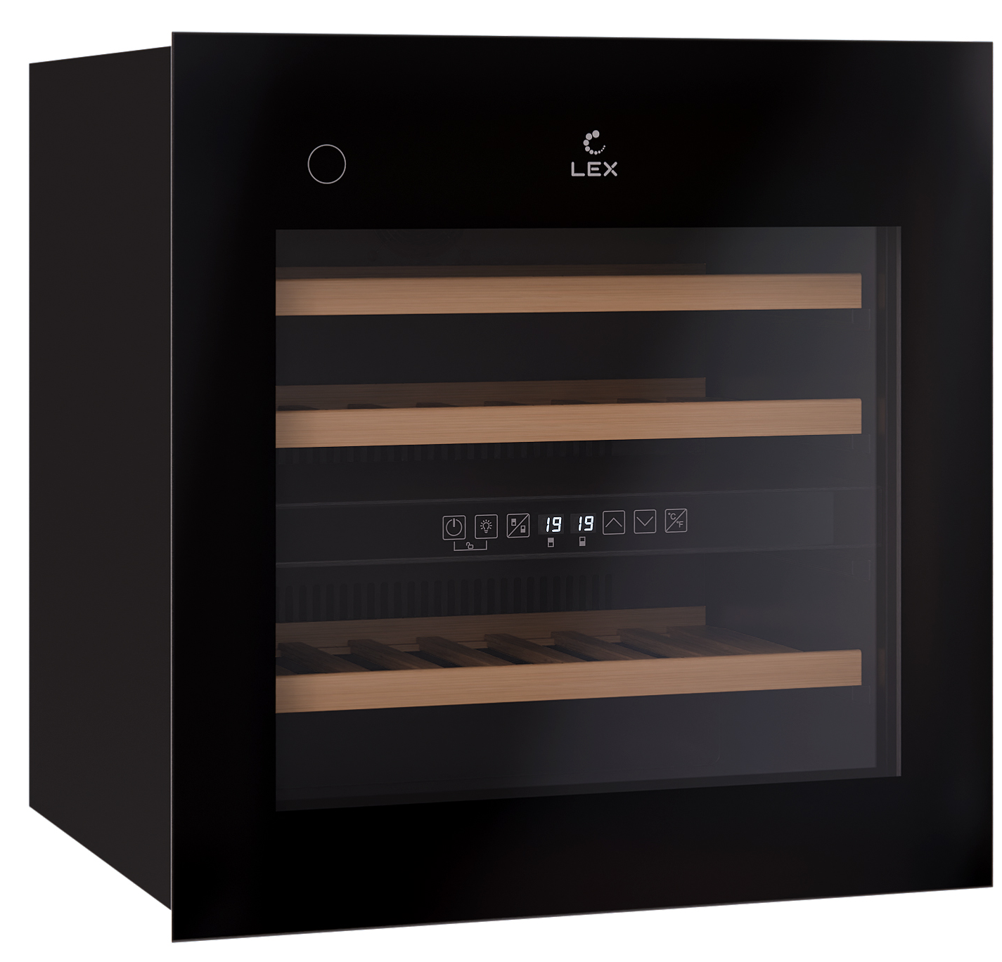 LEX LWD6036BL dual zone PP