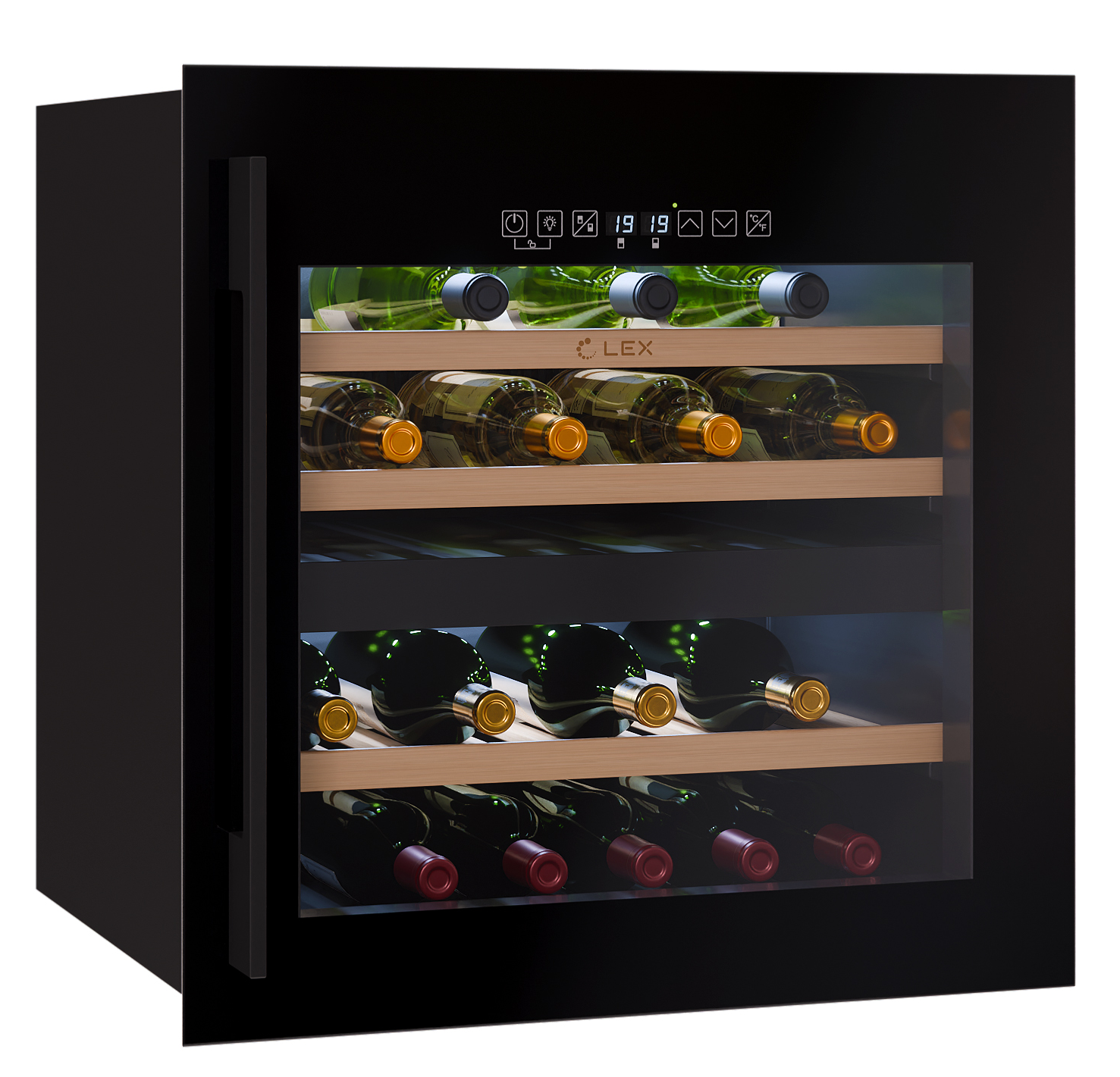 LEX LWD6036BL dual zone S